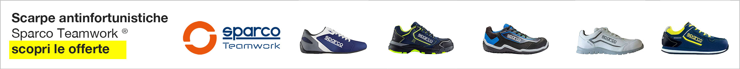 Sparco Teamwork Safety Shoes